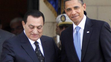 مبارك وأوباما