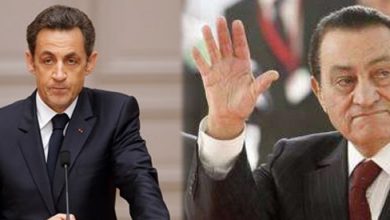الرئيس مبــارك ـــ الرئيس ساركوزى